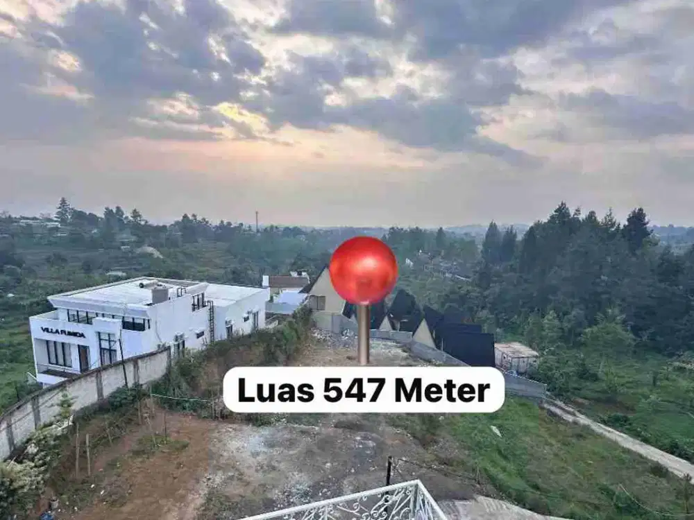 Tanah Murah Luas 547m2 Di Puncak Bogor SHM