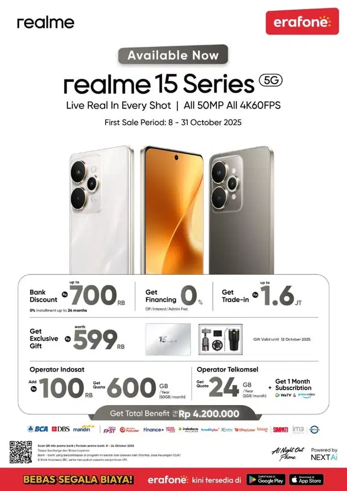 Availabel Now Realme 15 Series