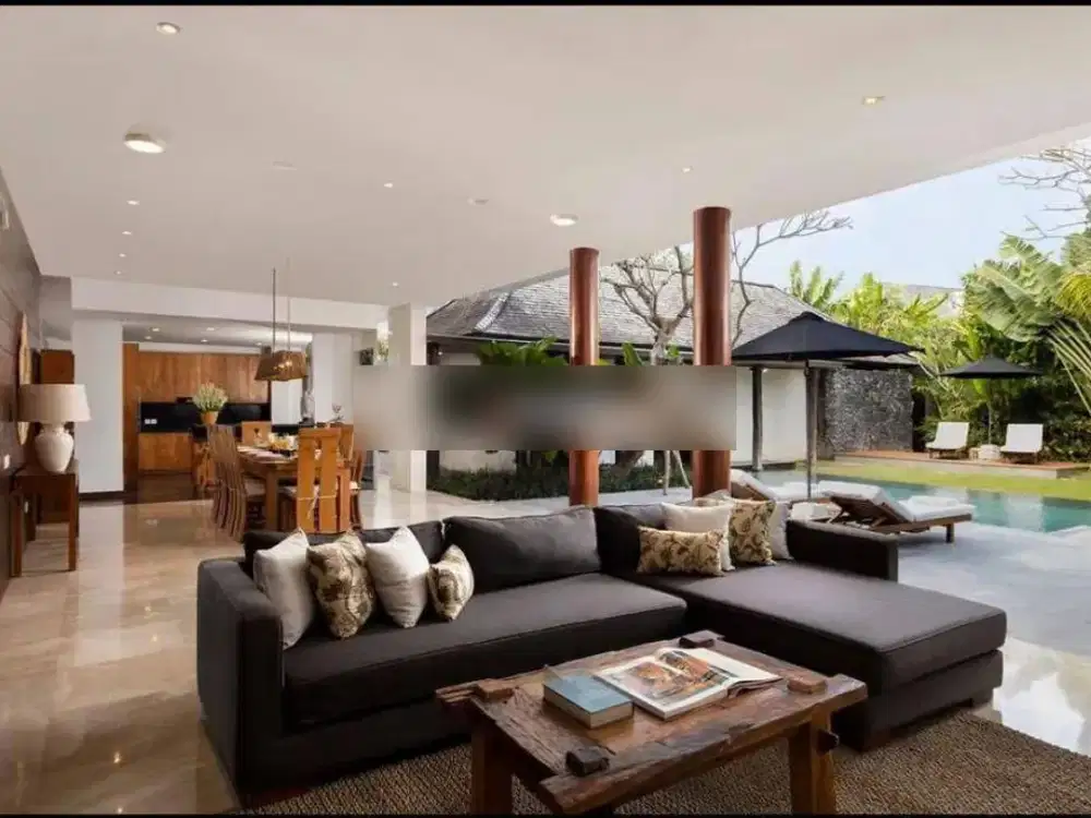 Luxury villa di canggu, dekat atlas beach club dan pantau berawa