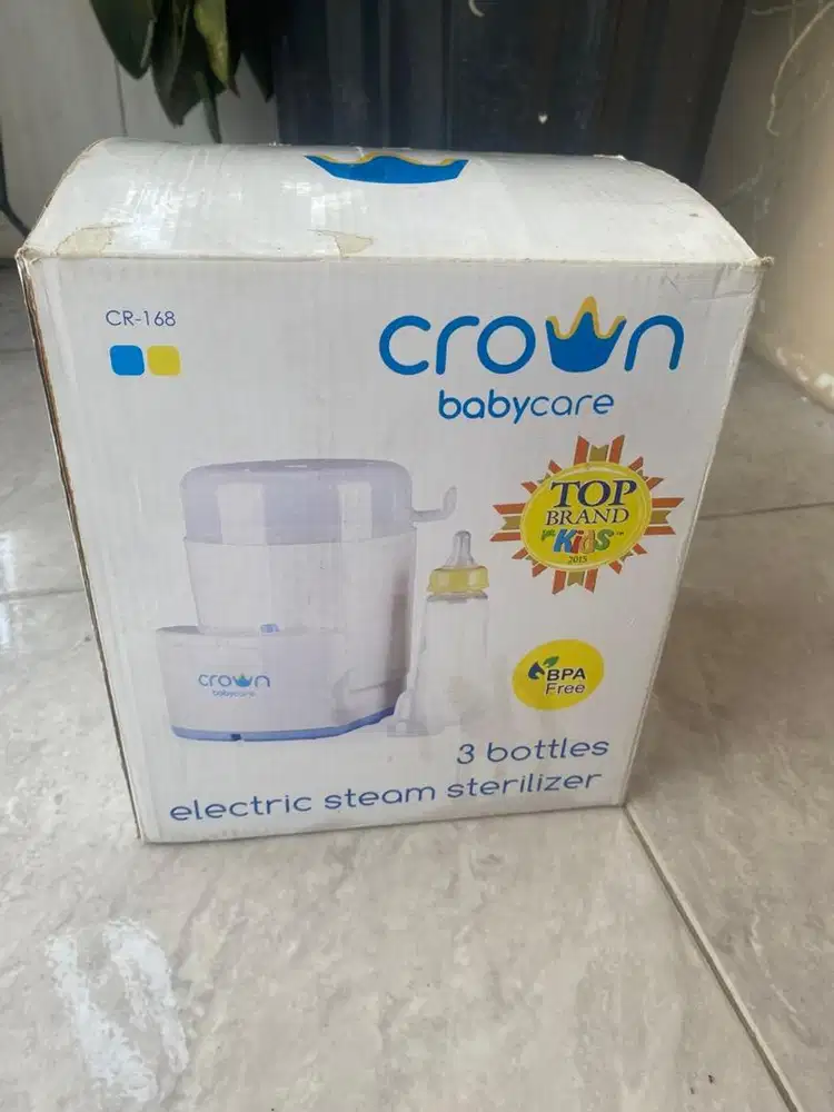 Crown Baby Care Sterilizer 3 bottles