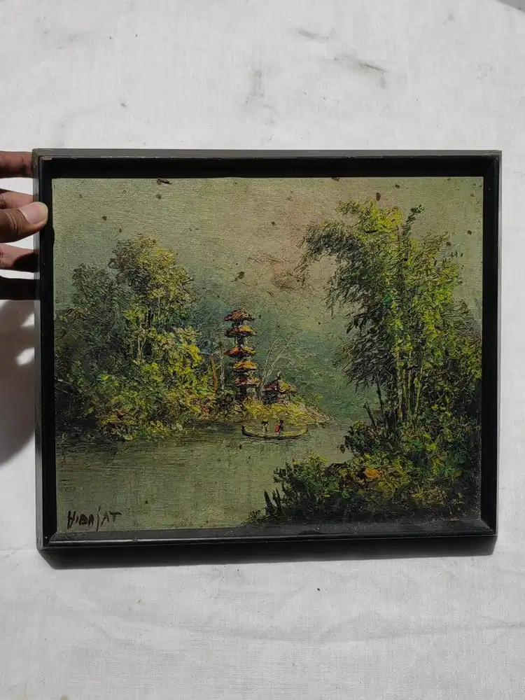 Lukisan Tua Asli — H. Hidajat