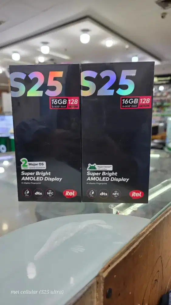 Itel S25 8/128gb baru garansi resmi bisa tt bisa kredit bisa cod