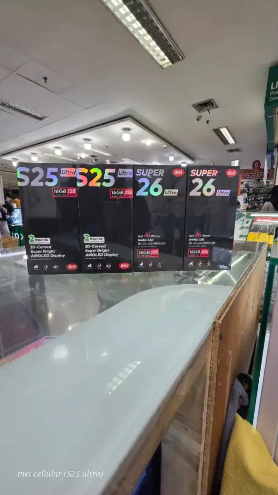 Itel s25 ultra & s26 ultra baru garansi resmi bisa tt bisa kredit cod