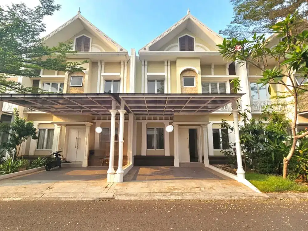 Disewakan Rumah Siap Huni 2 Lantai di cluster South Thames JGC, Jakarta Timur