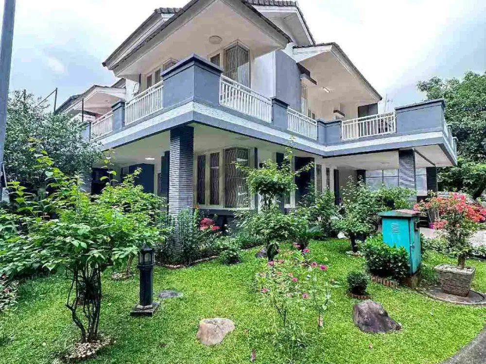 Dijual Rumah Cantik Hook Furnished Siap Huni Cluster di Nusa Loka BSD City