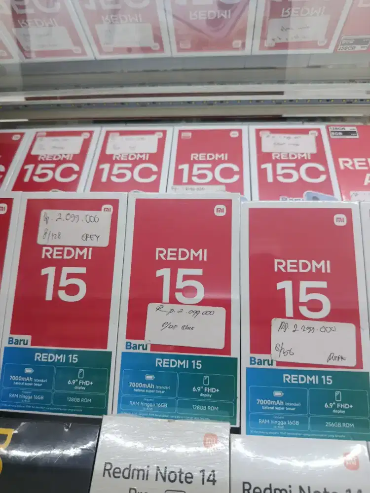 Redmi 15 8/128 black, purple, green, blue