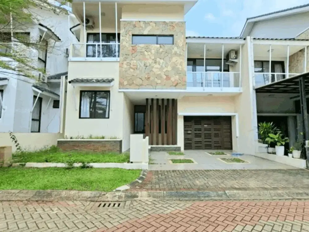 Rumah Minimalis Modern 2 Lantai Kebayoran Residence Bintaro  8427