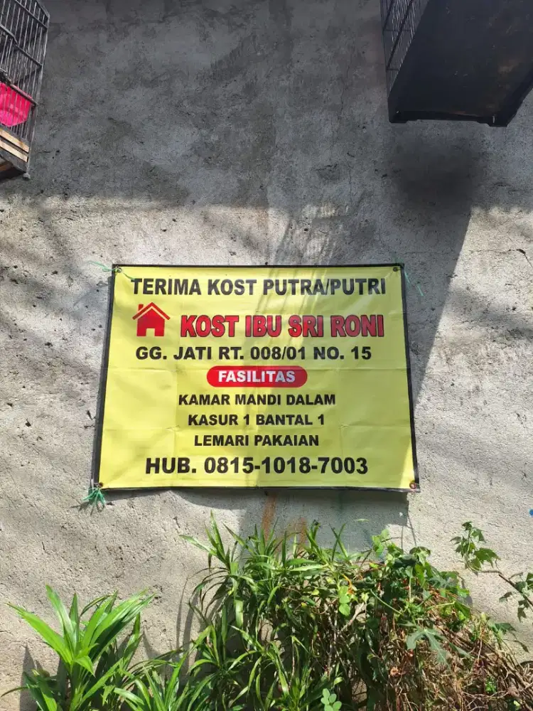 TERIMA KOST PUTRA & PUTRI