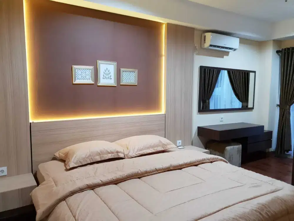 Disewakan Apartemen North 3br Lingkungan Bersih Nyaman Siap Huni