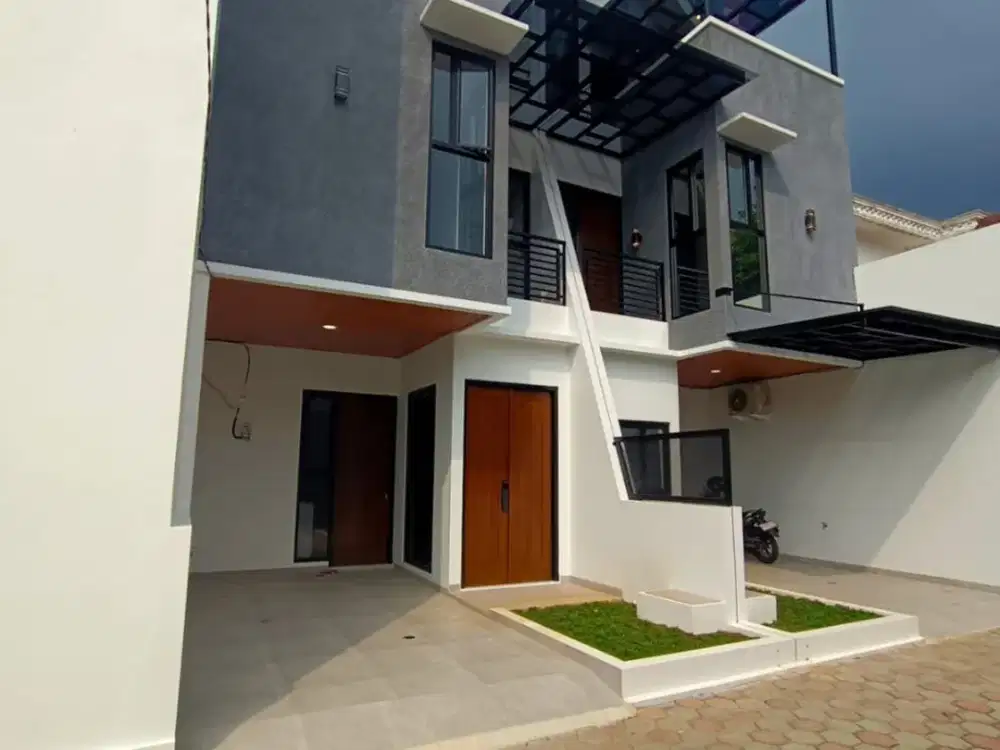 Rumah Baru Modern Minimalis Dalam Komplek Di Rawamangun Jakarta Timur