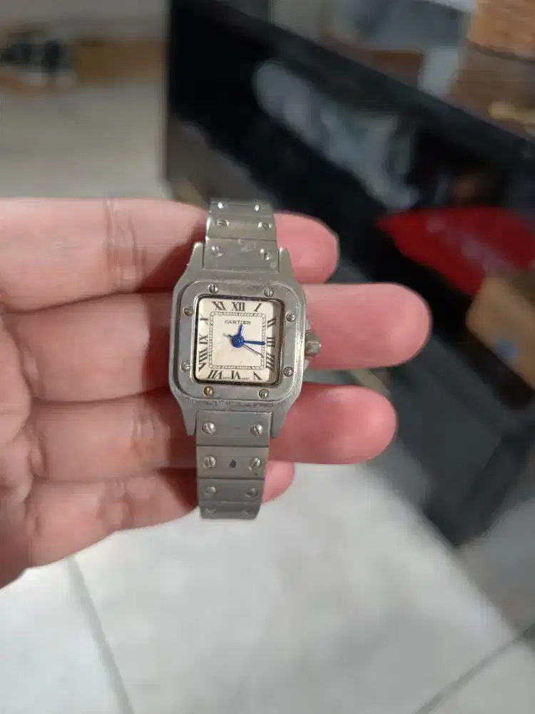 Jam Tangan Cartierr Tank Normal