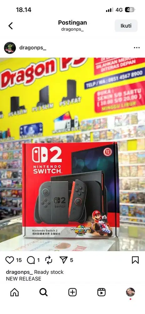 KREDIT NINTENDO SWITCH