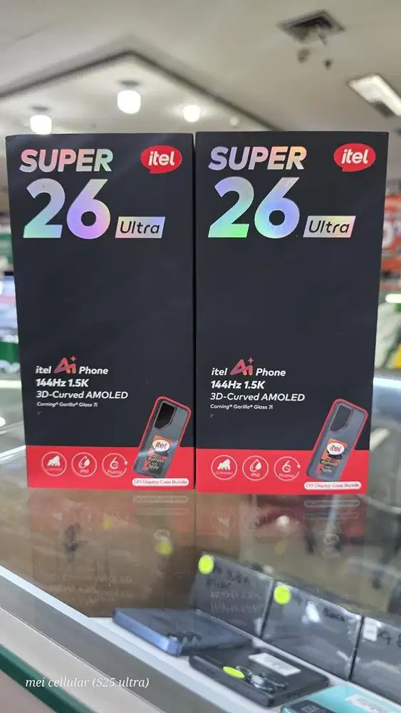 Itel s26 ultra ram 8gb+8gb/128gb & 8gb+8gb/256gb baru segel resmi itel