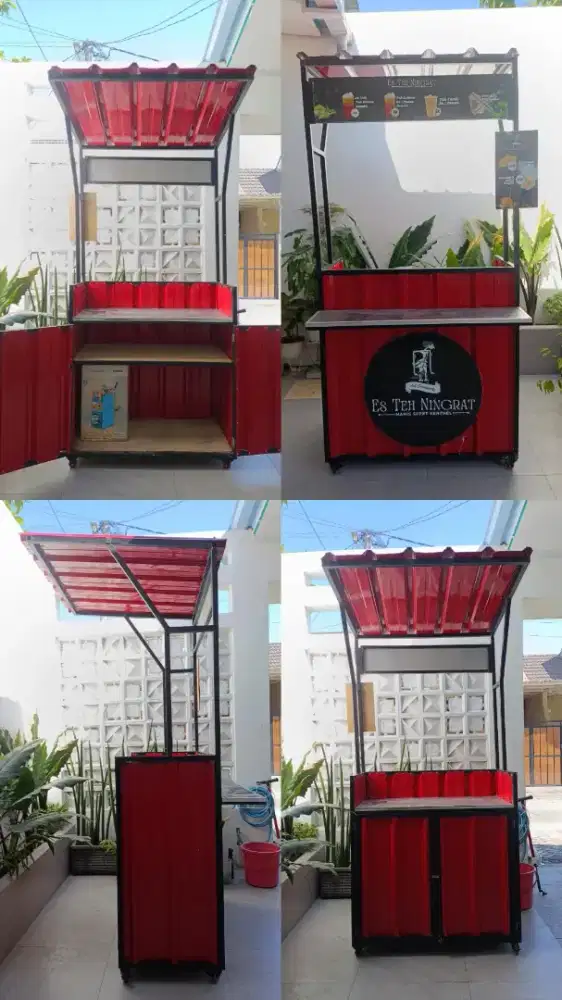 Rombong Jualan Es Teh Solo