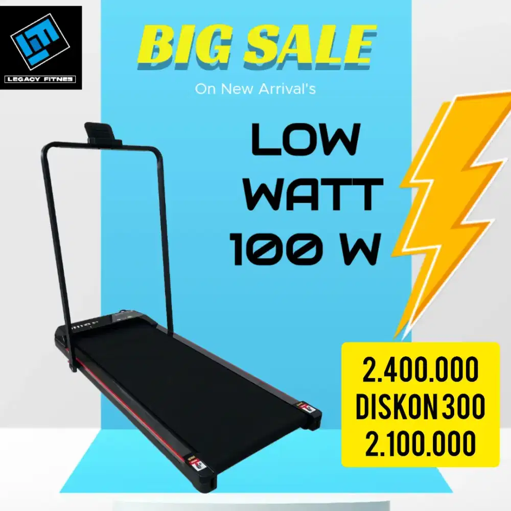 Treadmill Elektrik Running walking pad sepeda statis home gym