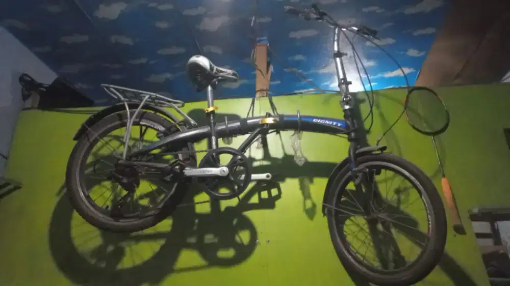 Sepeda lipat  jual karena sudah jarang pake