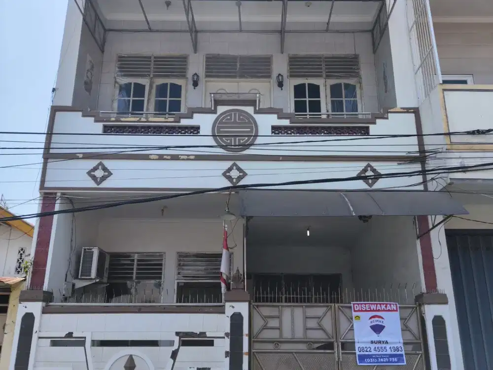 Disewakan rumah tambak adi, 3lantai cocok untuk kantor atau mess