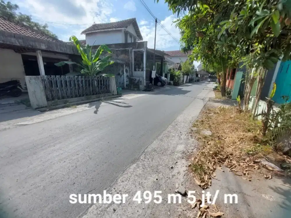 Dijual Tanah Di Sumber solo manahan