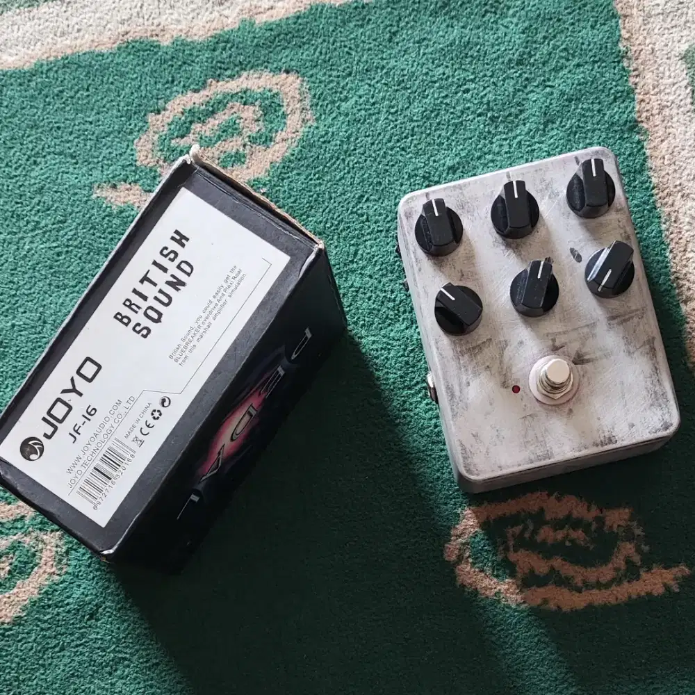 Joyo british sound preamp cabsim pedal efek gitar berkarakter Marshall