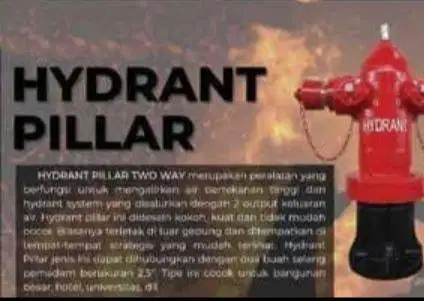 Alat pemadam Api - Hydrant Pilar