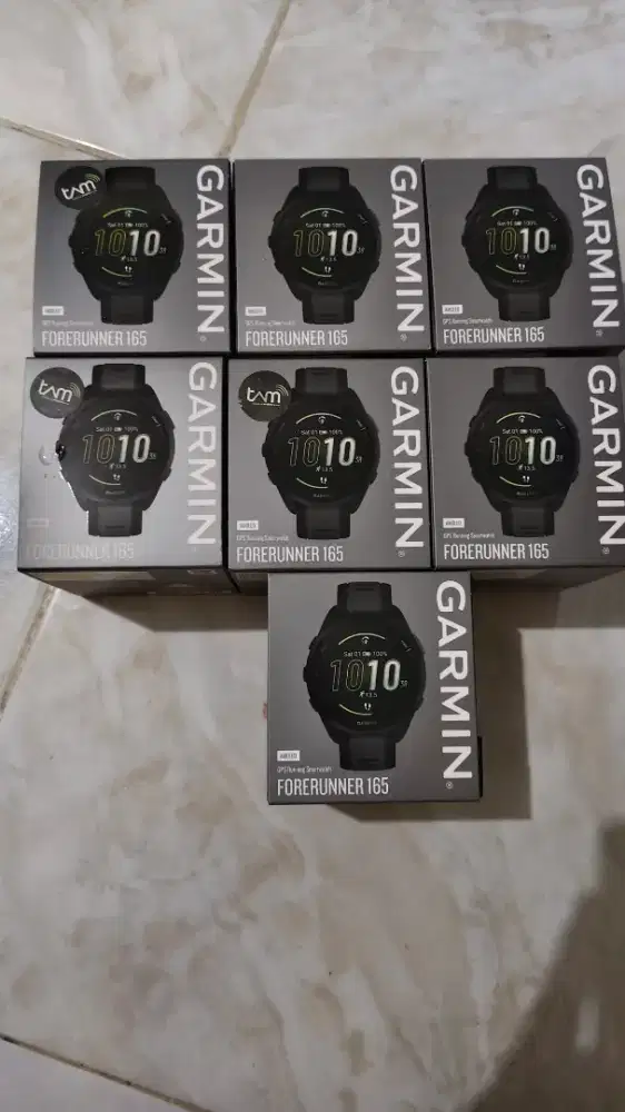 Garmin Forerunner 165 Non Musik segel baru garansi Resmi Tam 2 Tahun