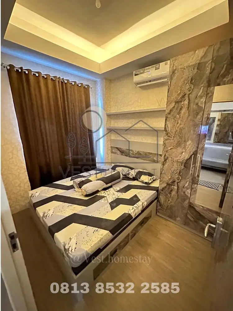 Disewakan apartement kost rumah 2 kamar