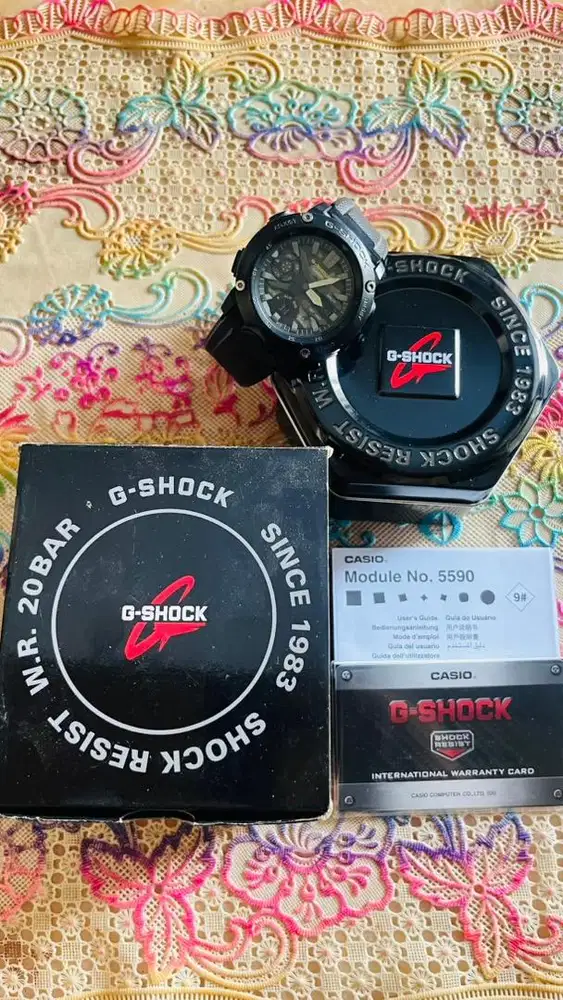 Jual jam tangan G-Shock (Unisex) Black