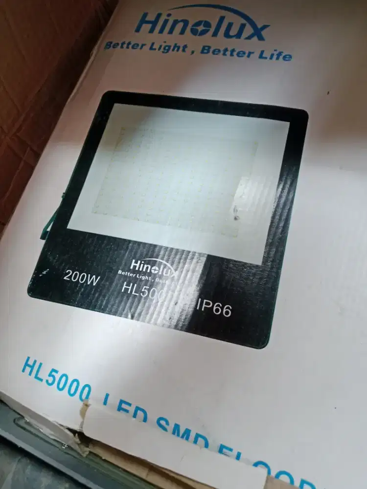 Jual lampu sorot merk hinolux 200watt