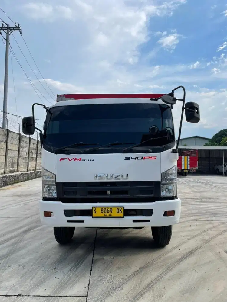Isuzu GIGA Tronton FVM34W 2013 Bak Dropside