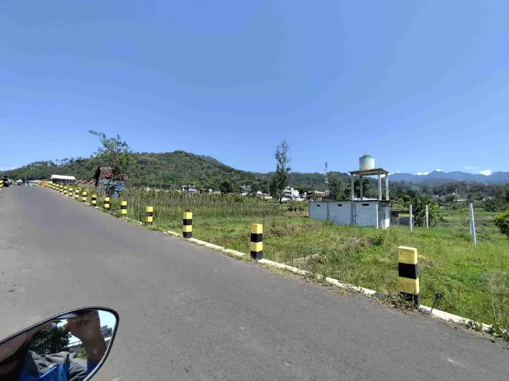 Tanah Murah Poros Jalan Aspal di Metro Kota Batu