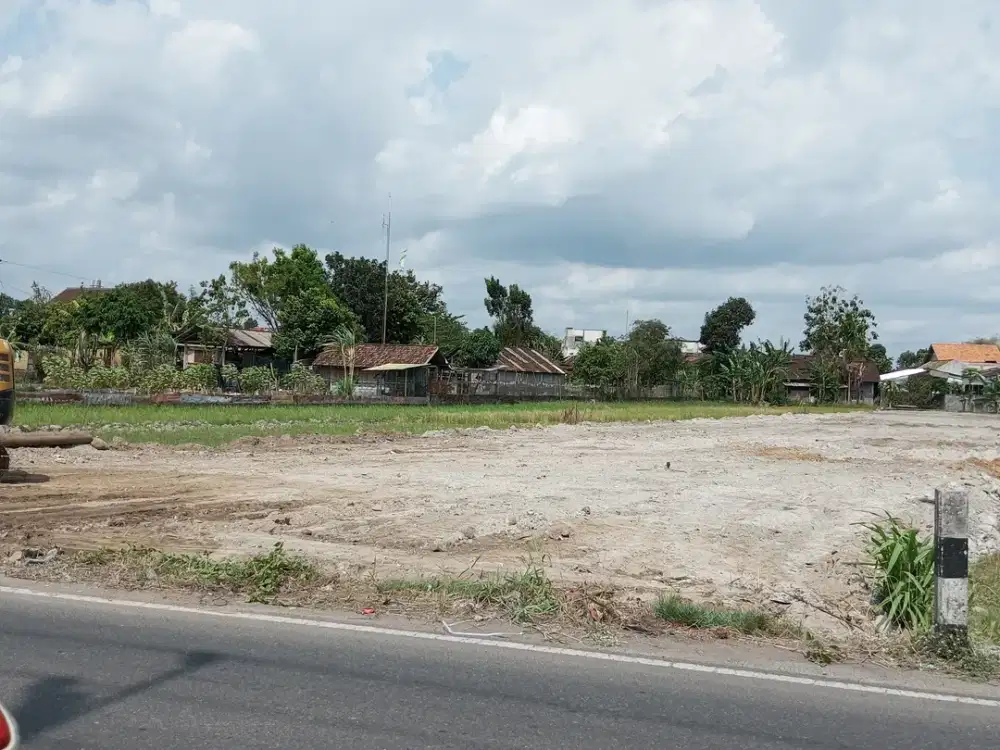 Tanah Godean dijual murah di barat Kampus UNISA JOGJA