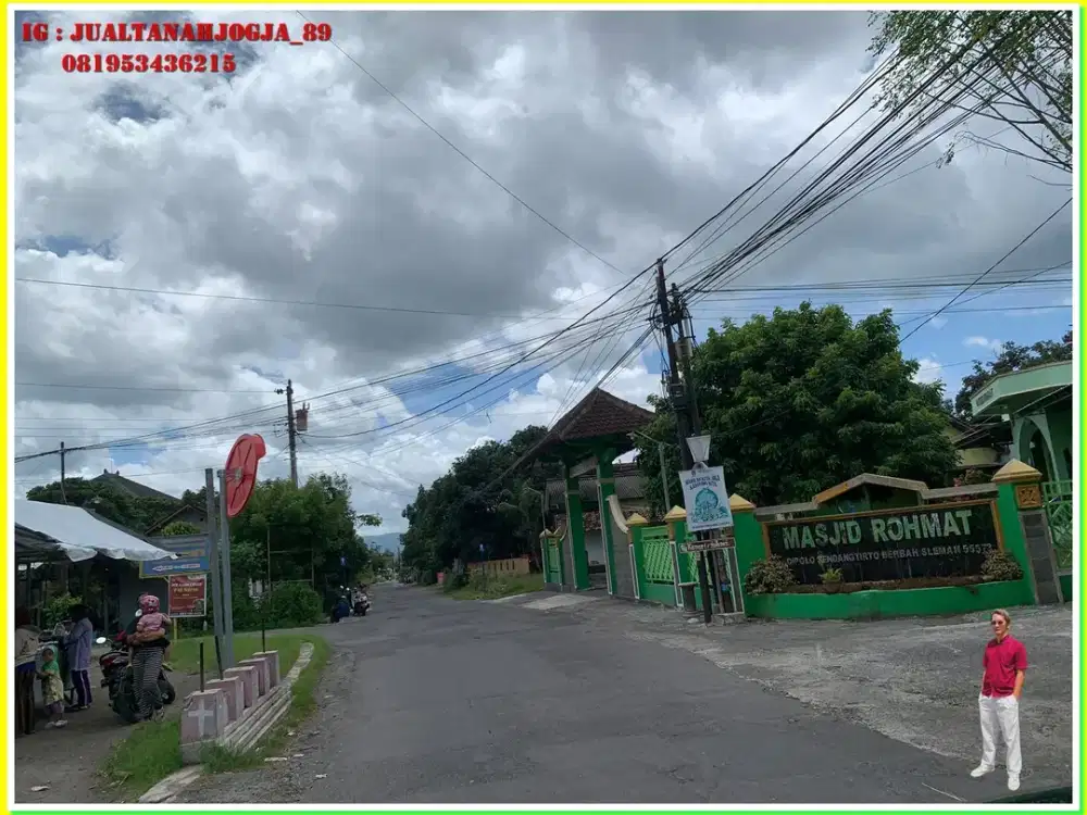 Area Blok O berbah dekat AAU siap transaksi tanah murah
