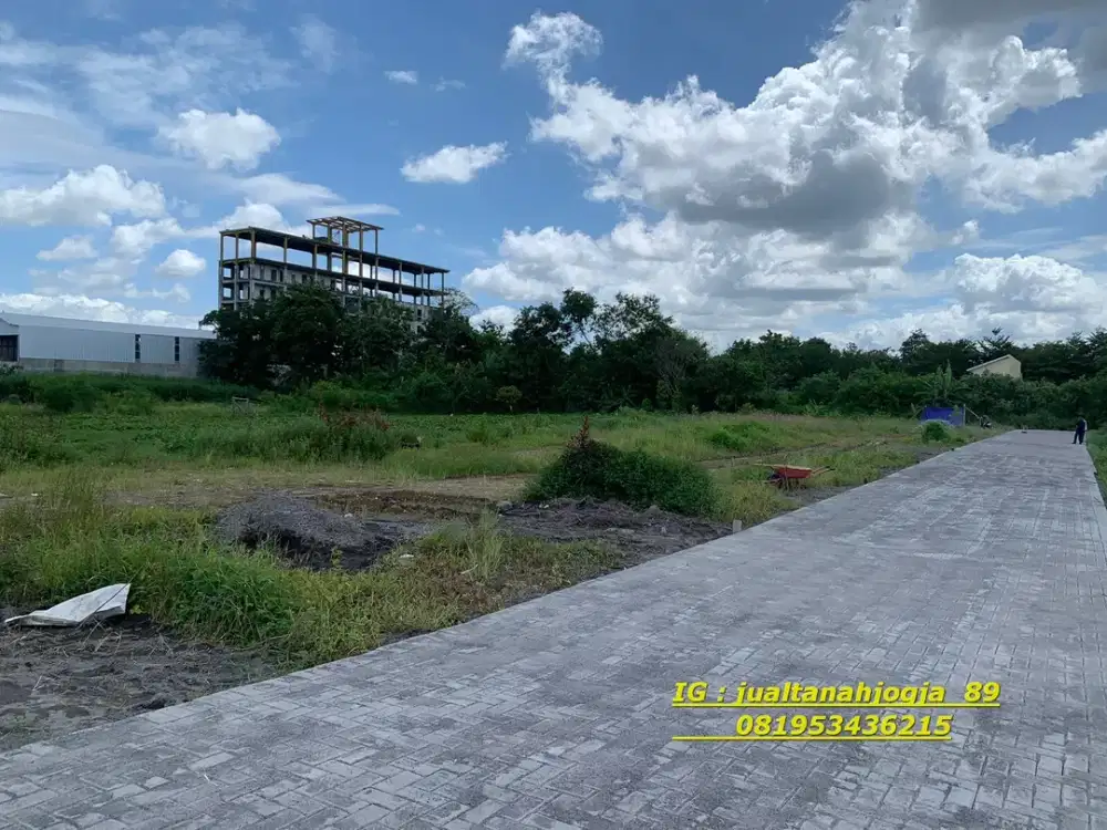 Dekat Jogja City Mall Tanah trihanggo mlati jogja