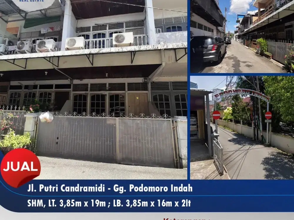 Rumah strategis di tengah kota - Jl. Putri Candramidi