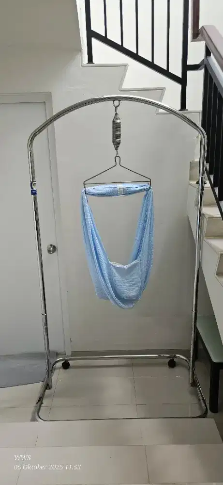 Tiang Ayunan, Kain, Pegas 1 set