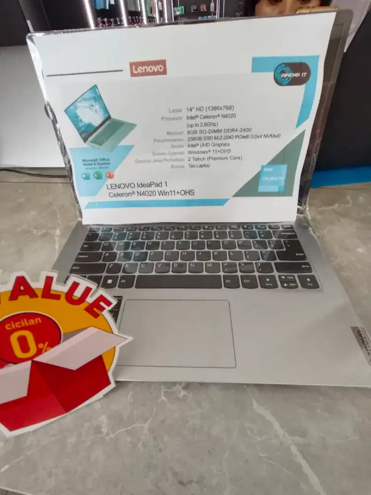 Lenovo IdeaPad 1 Celeron N4020 Win11 +OHS