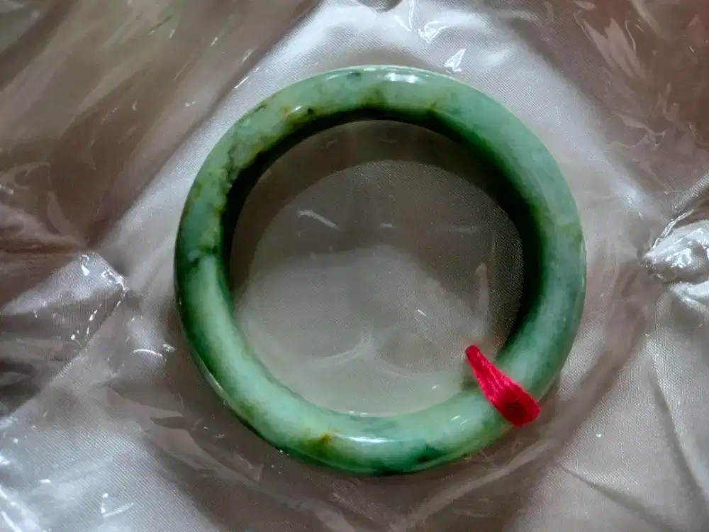 Gelang batu giok asli