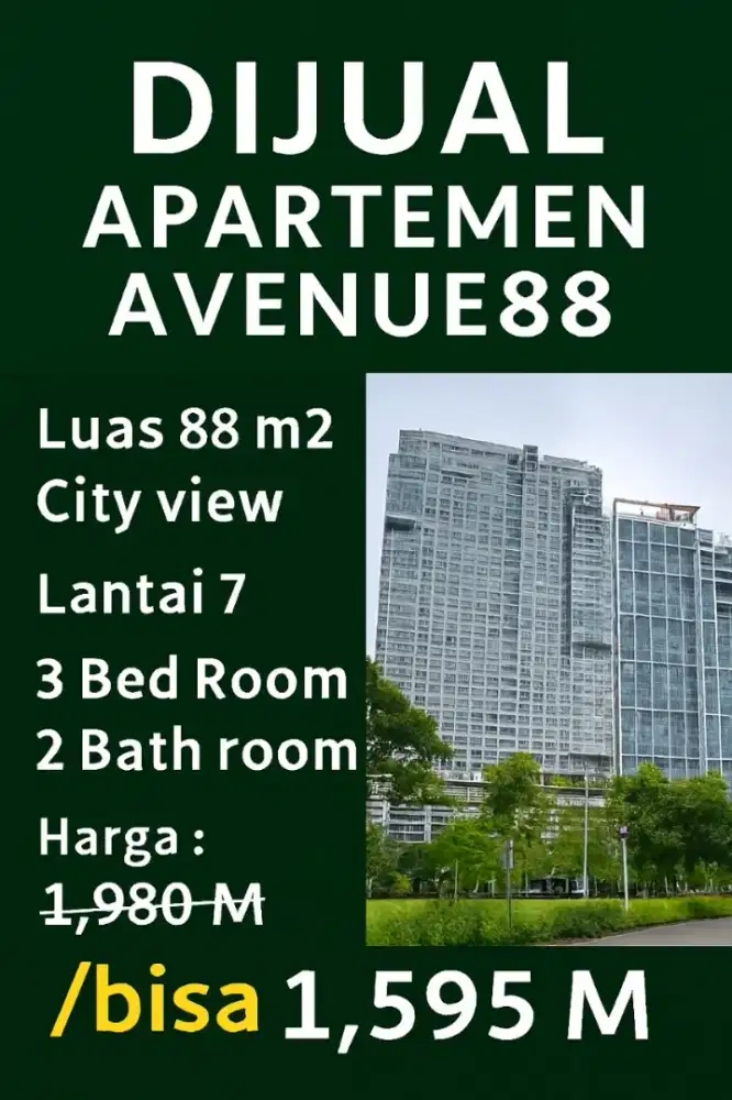 Apartemen avenue 88 surabaya