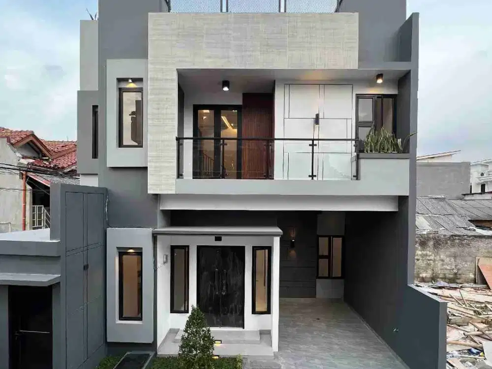 Dijual Rumah Modern RoofTop Di Poltangan Jakarta Selatan