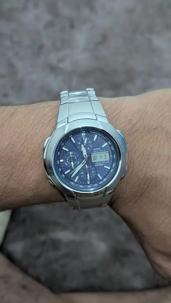 Casio waveceptor anadigi tough solar
