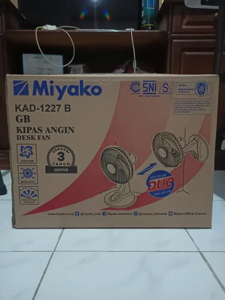 Kipas Angin Miyako KAD 1227B GB
