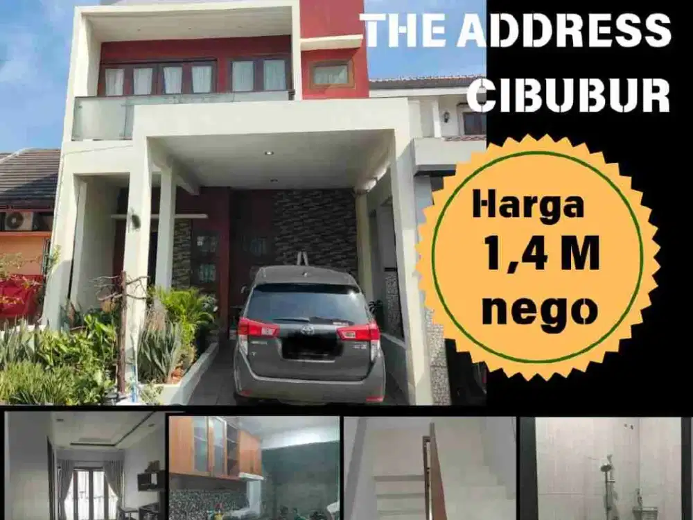 Siap Huni Rumah The Address Cibubur