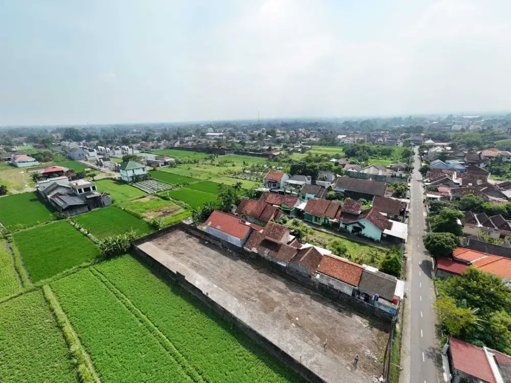 Utara UGM tanah Hook siap bangun rumah dan Kost utara jl Damai