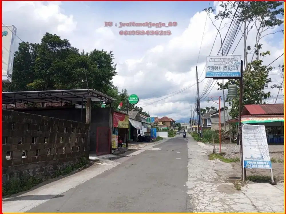 Tanah dekat Kampus UII siap transaksi notaris ,SHM P unit