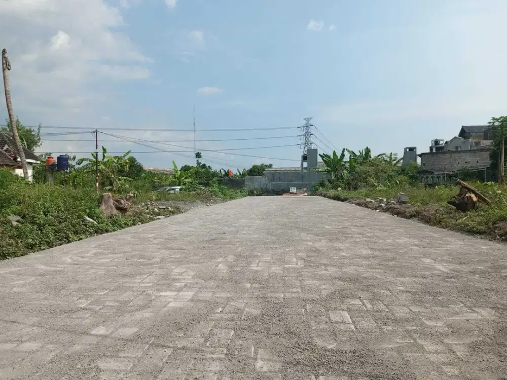 Tanah dekat UGM siap AJB dan bangun Kost