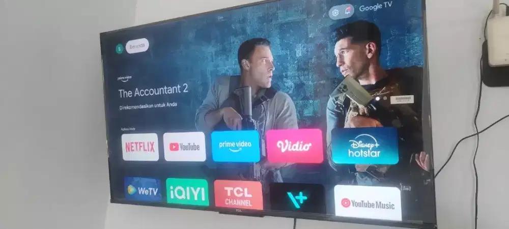 Televisi Baru Pemakaian ± 1 mingguan