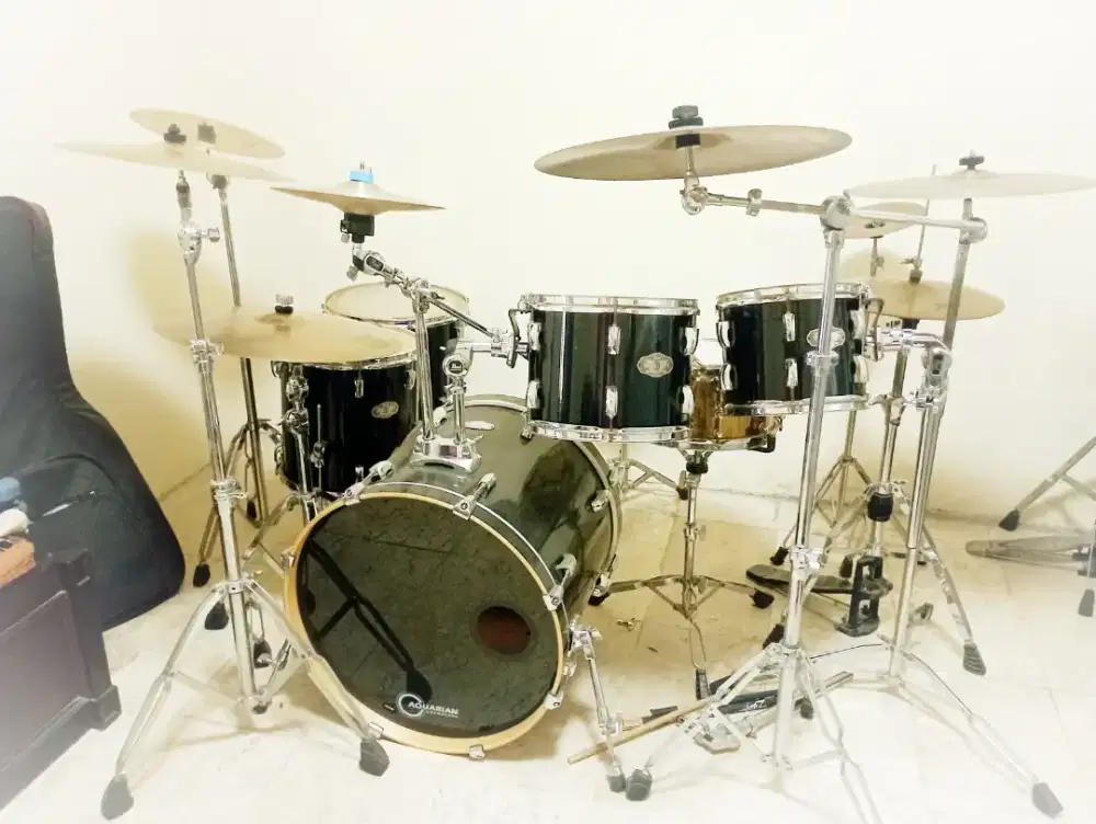 Drum set plus cymbal Pearl Vision Birch