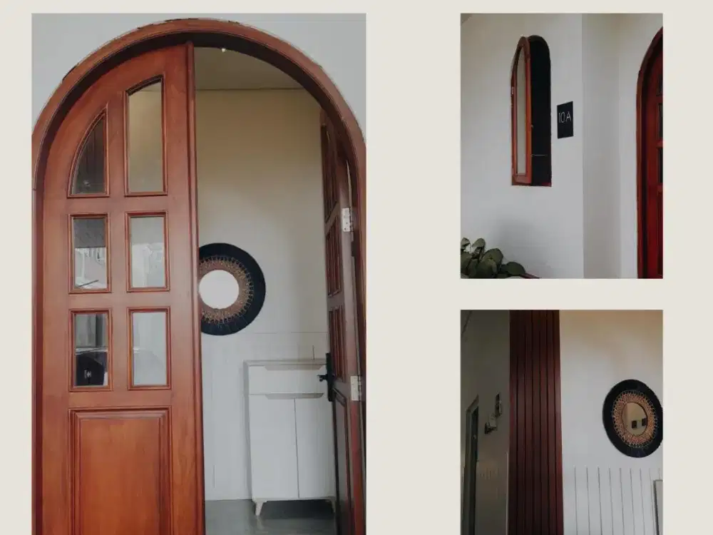 Rumah Mojoarum Surabaya Semi Furnished Rumah Modern Minimalis Relatif Masih Baru