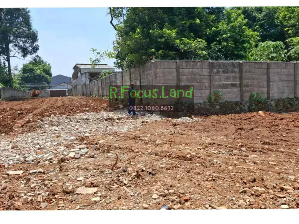 Tanah Lahan Strategis Pinggir Jalan Dekat BSD