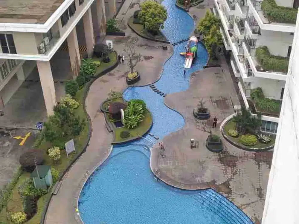 Jual apartemen murah gateway tol pasteur cicendo bandung. View hadap kolam renang